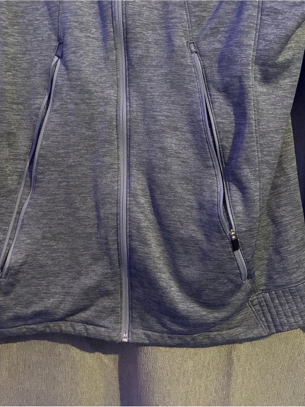 Jordan Light Gray Full-Zip Hooded Jacket